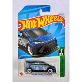 C4982 HOT WHEELS CARROS H W GREEN SPEED FORD PERFORMANCE SUPERVAN 4 HTD33 - MATTEL