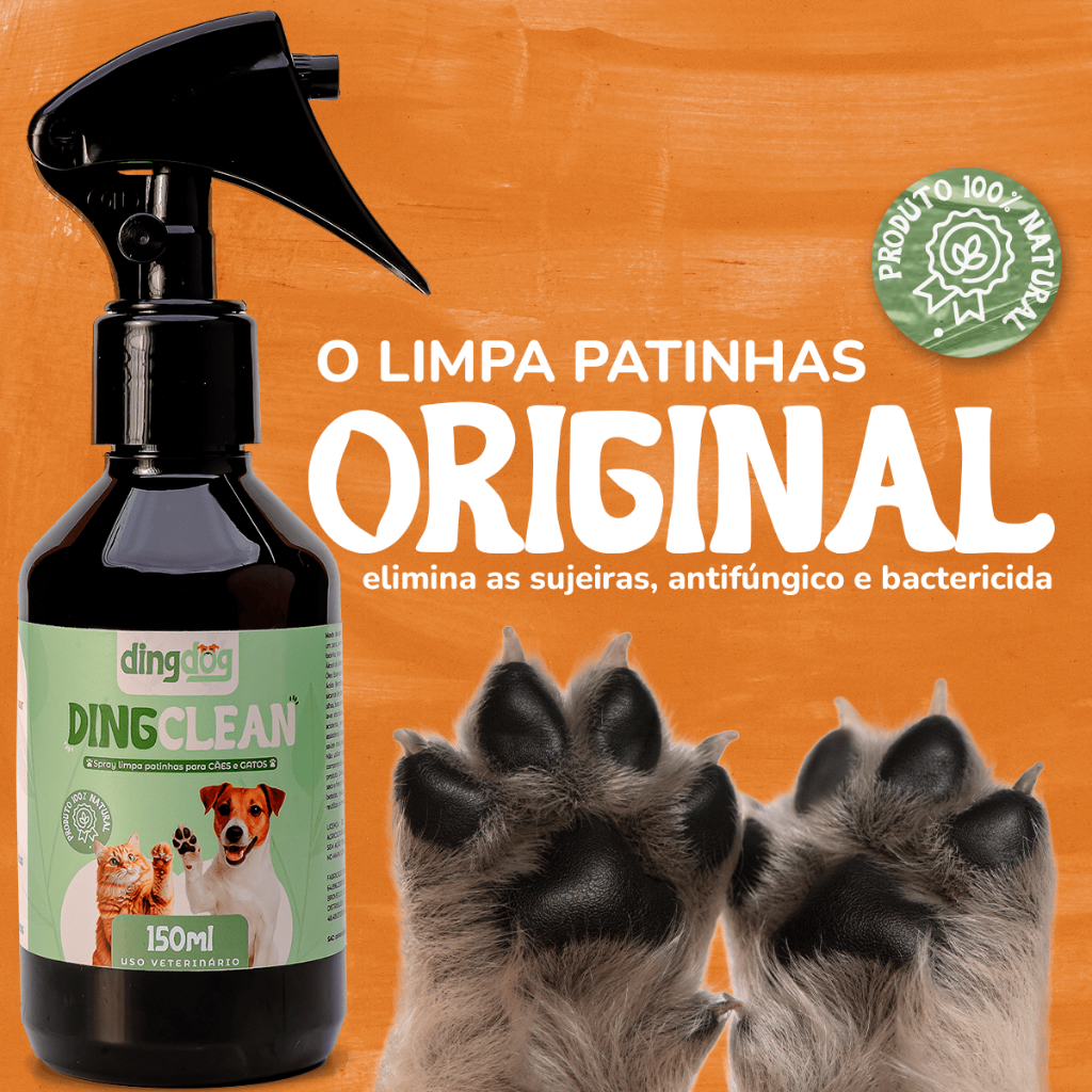 Limpa Patinhas Pet 100% Natural Ding Dog