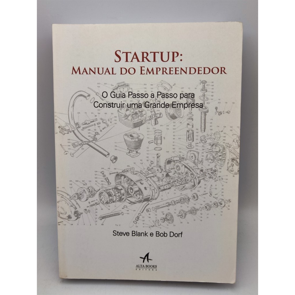 Startup: Manual do Empreendedor autor Steve Blank; Bob Dorf