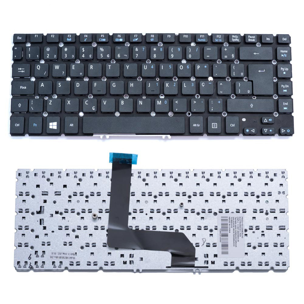 Teclado para Notebook Acer Part Number AEZ09P01110
