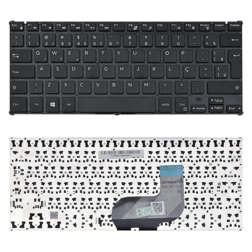 Teclado para Notebook Dell Part Number DLM14J68PA-4422