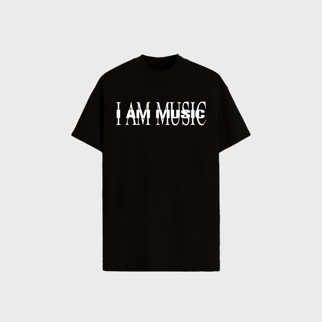 Camiseta 100% Algodão Streeteear Playboi Carti I AM MUSIC Opium Ken Carson Hip Hop Trap P ao G5