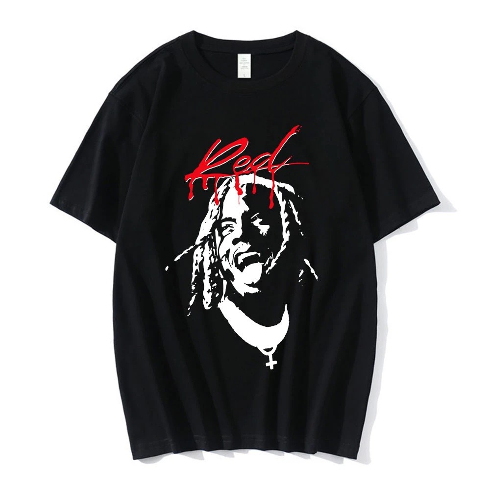 Camiseta Playboi Carti Red Moda Style Rapper