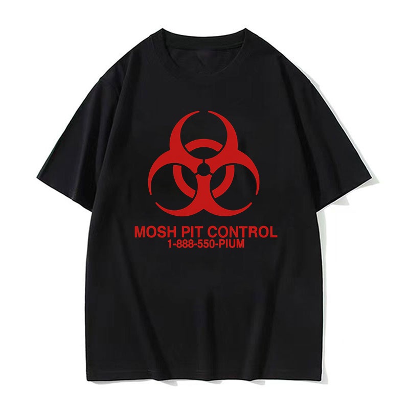 Homixide Gang Mosh Pit Controle Camiseta Playboi Carti Opium Merch T Camisa HXG Camisetas Das Mulheres Dos Homens Hip Ho