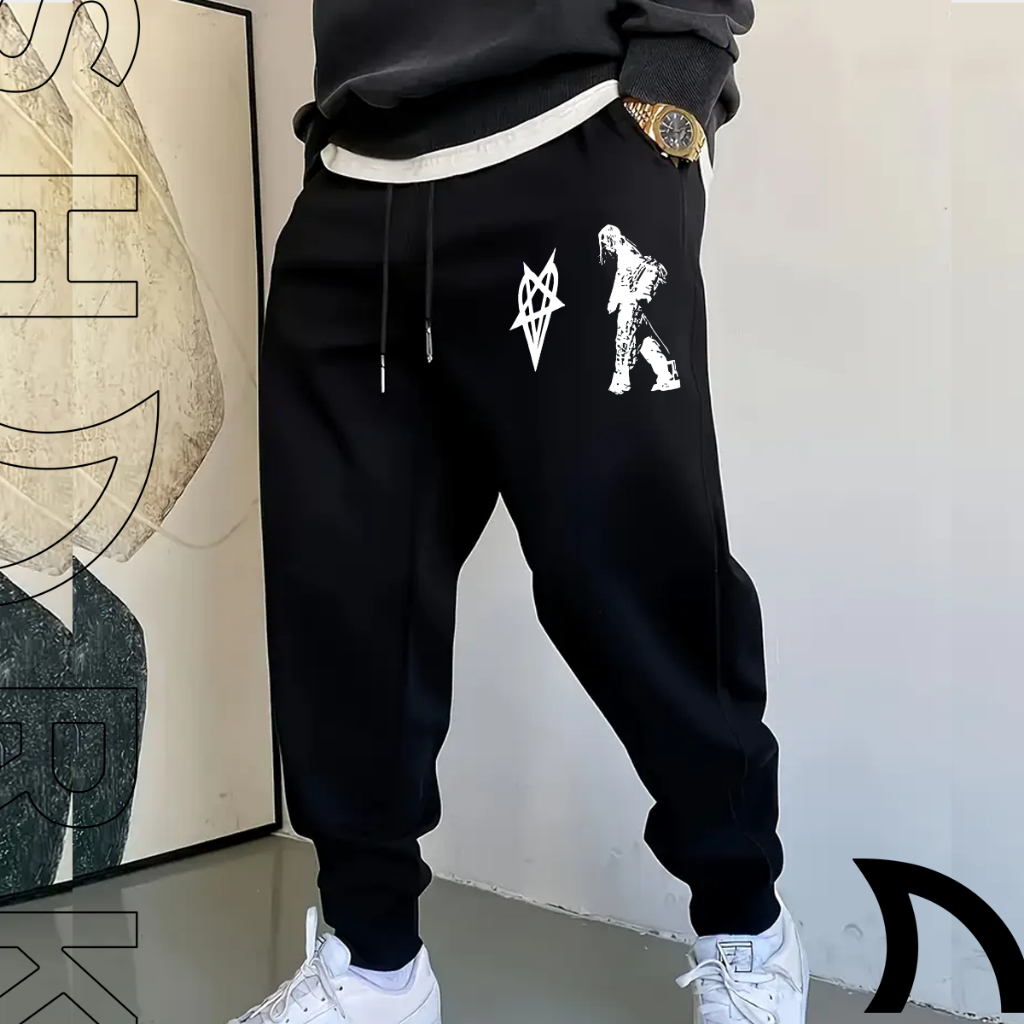 Calça Moletom Estilo Hip Hop Rapper Playboi Carti Americano Trapper Album Verstil Algodao Casual