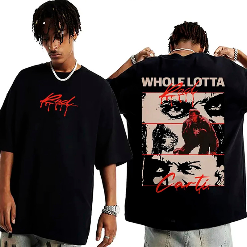 Camiseta Básicaa Cantor Rapper Playboi Carti  Camisa 100% Algodão Streetwear Temos Plus Size Lançamento - Envio Rápido