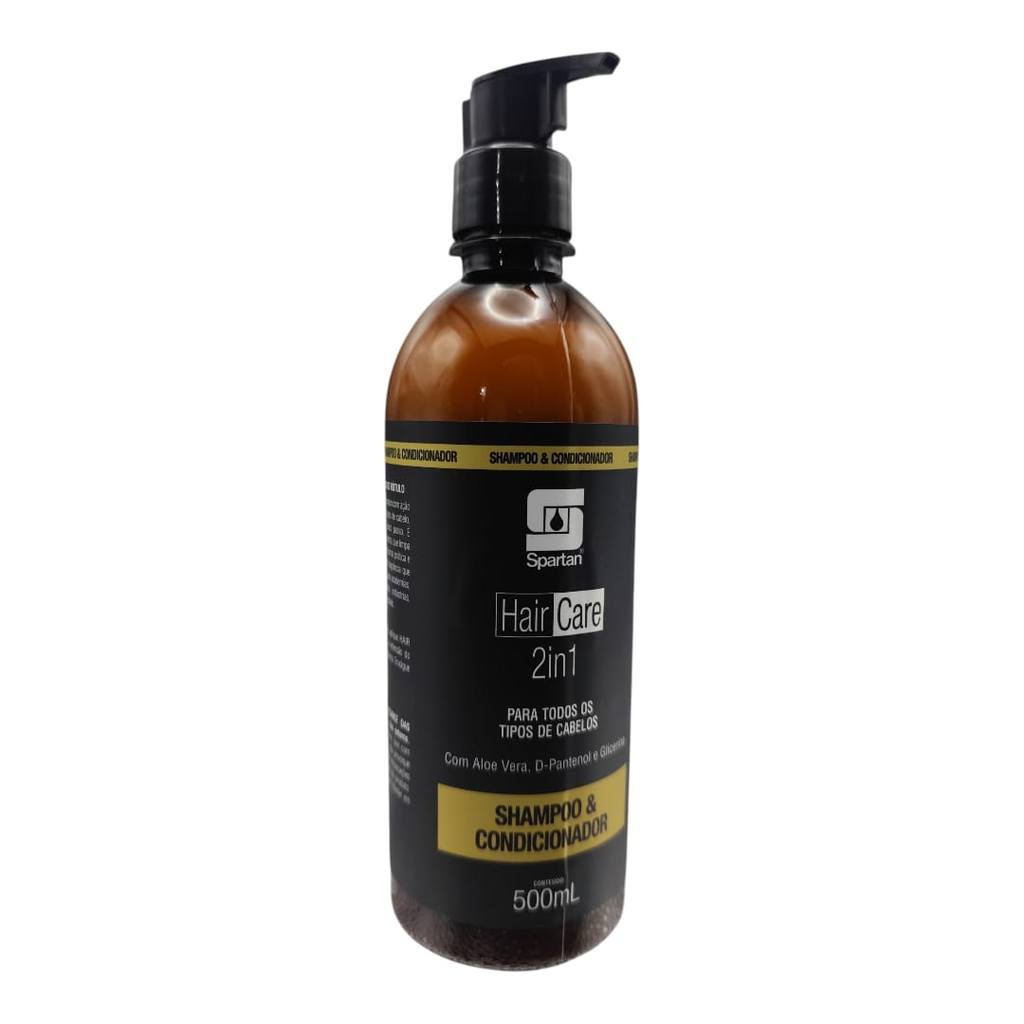 Shampoo & Condicionador Hair Care 2I N 1 Todos Cabelos 500ML