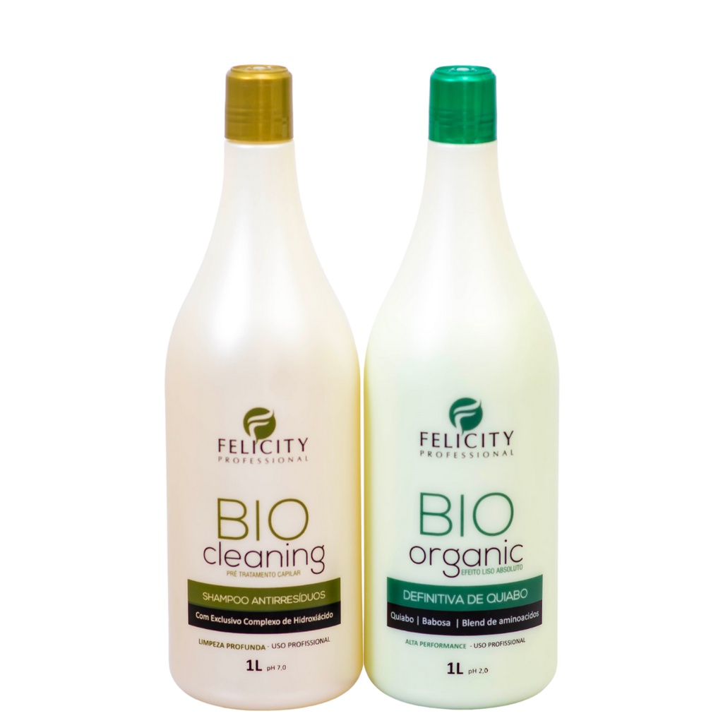Kit Definitiva Bio Organic Felicity + Shampoo Bio Cleaning