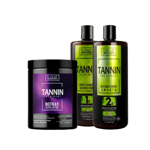 Kit Lisse Tannin Restructuring + Botrax + Deep Cleaning