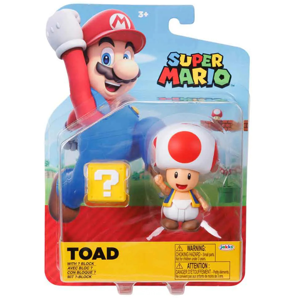 Boneco Toad  - Super Mario - Lacrado Sunny