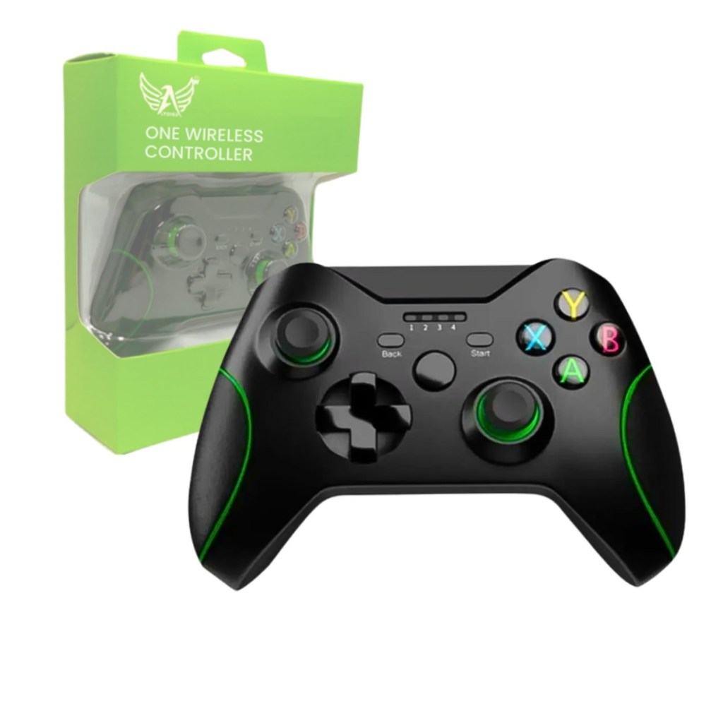 Controle Gamer Sem Fio Compativel Computador e Xbox One