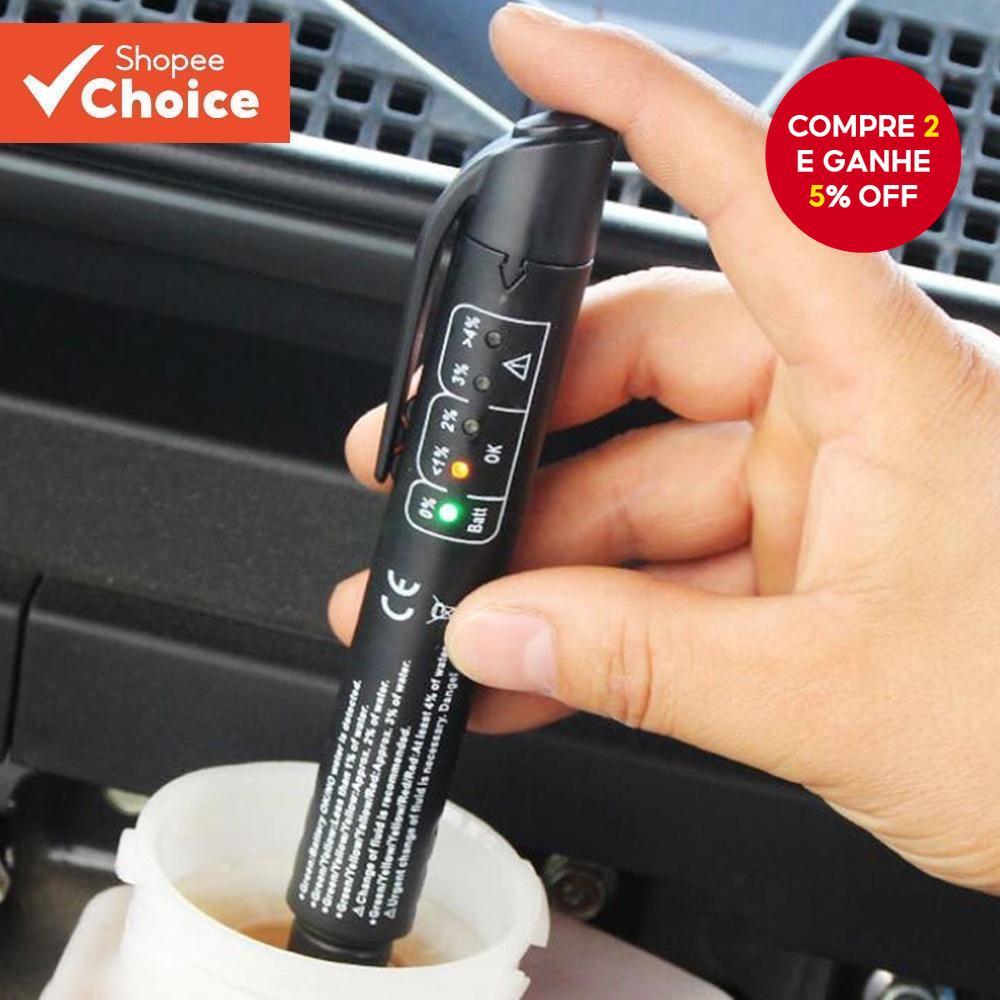 Caneta De Verificação De Qualidade De Óleo Precisa , Testador Universal De Fluido De Freio Digital Para Líquido De Carro