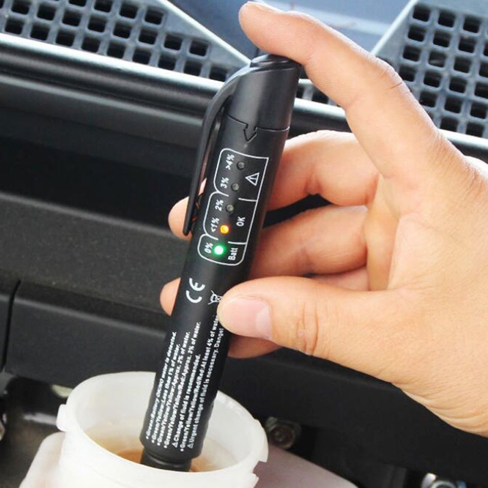 Caneta De Verificação De Qualidade De Óleo Precisa , Testador Universal De Fluido De Freio Digital Para Líquido De Carro