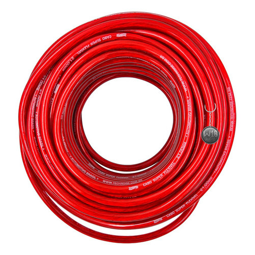 7mt Cabo Bateria Som Automotivo De Qualidade Technoise 21mm