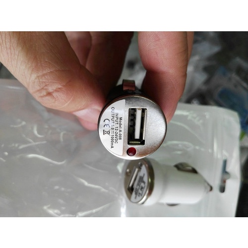 2 Carregador 5v 1a  Veicular Usb Otimo Qualidade!