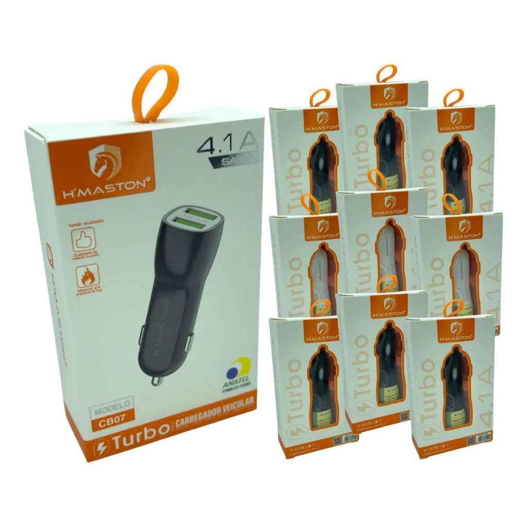 CARREGADOR VEICULAR 6A QC 3.0 2 2 PORTA USB BRANCO PRODUTO ORIGINAL ALTA QUALIDADE 01 UNIDADE.