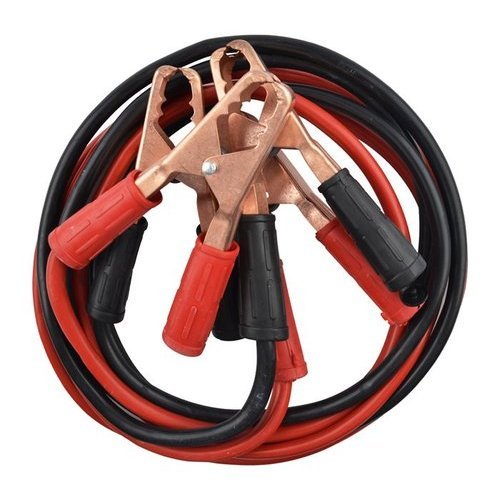 Kit Cabos Recarga Automotiva 600 AMP 25 Metros Qualidade Seguranca Resistencia Eficiência