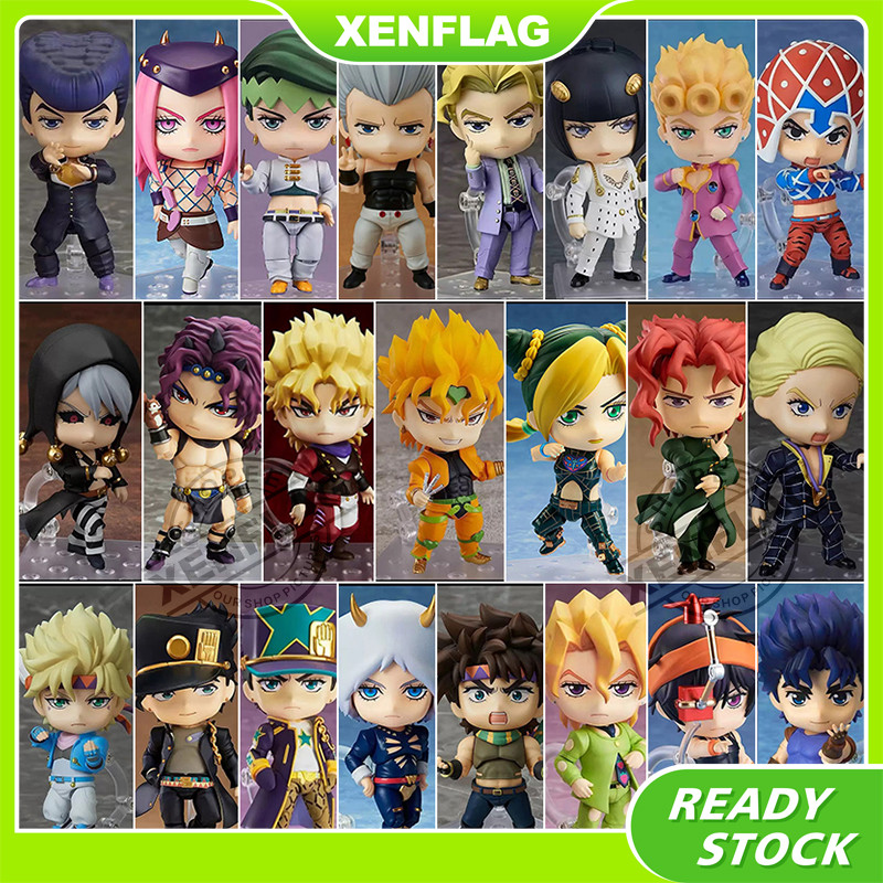 Aventura Bizarra De Nendoroid Jojo # 1033 Kakyoin Noriaki Jonathan Joestar Giorno Giovanna Kira Yoshikage Figura Coleção