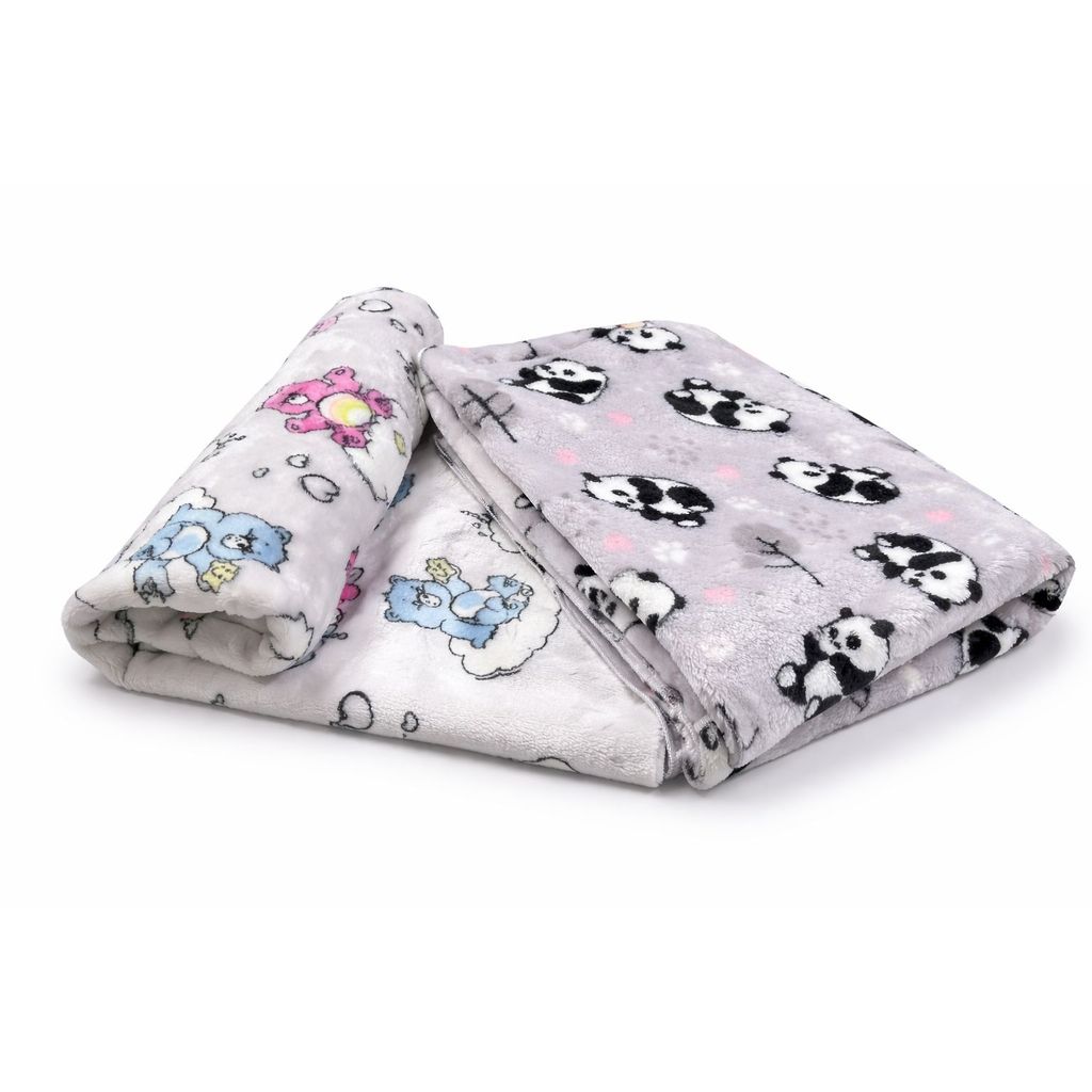 Kit com 2 Mantas para bebê em Fleece com várias estampas para menino ou menina - Alta qualidade e conforto