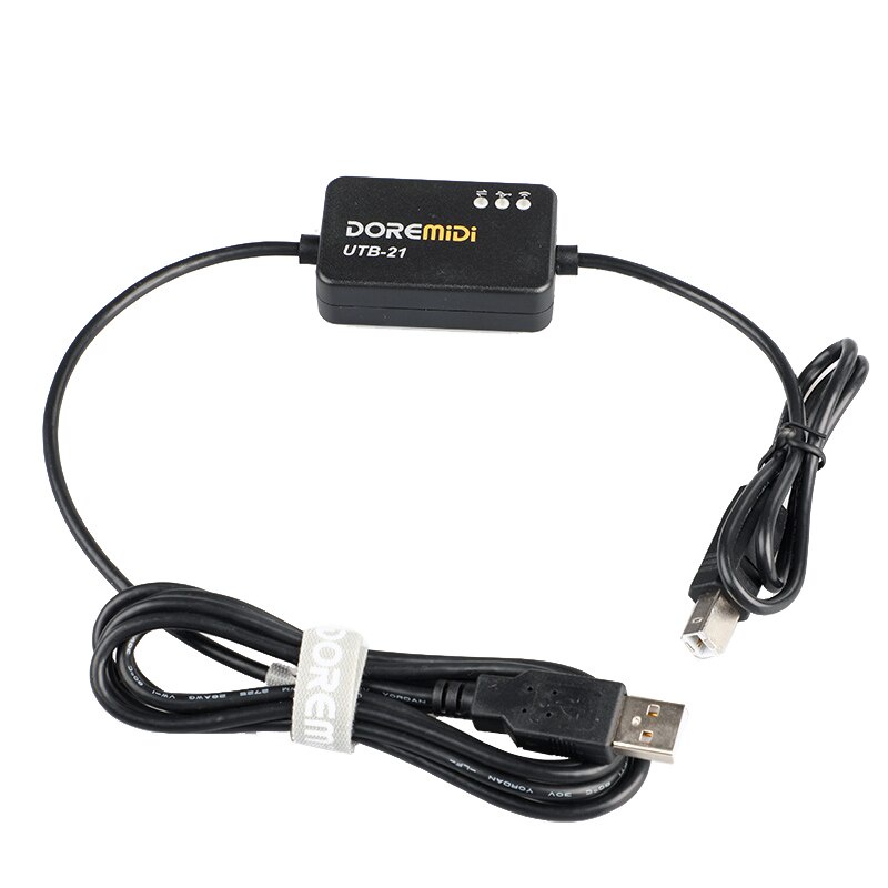 Adaptador MIDI USB Para Bluetooth UTB-21 Windows Mac iOS Android