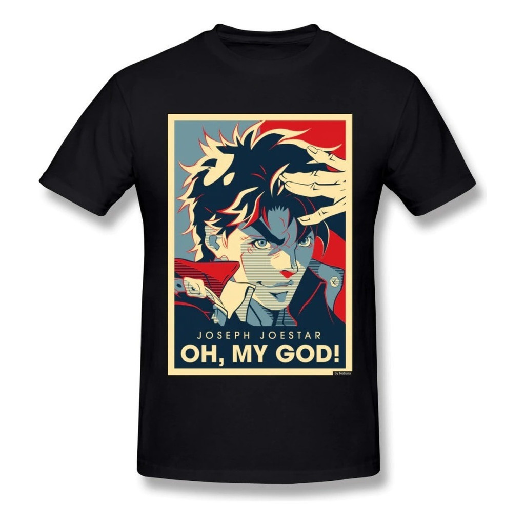 Camisa Camiseta Jojo No Kimyo Na Boken Joseph Oh, My God!