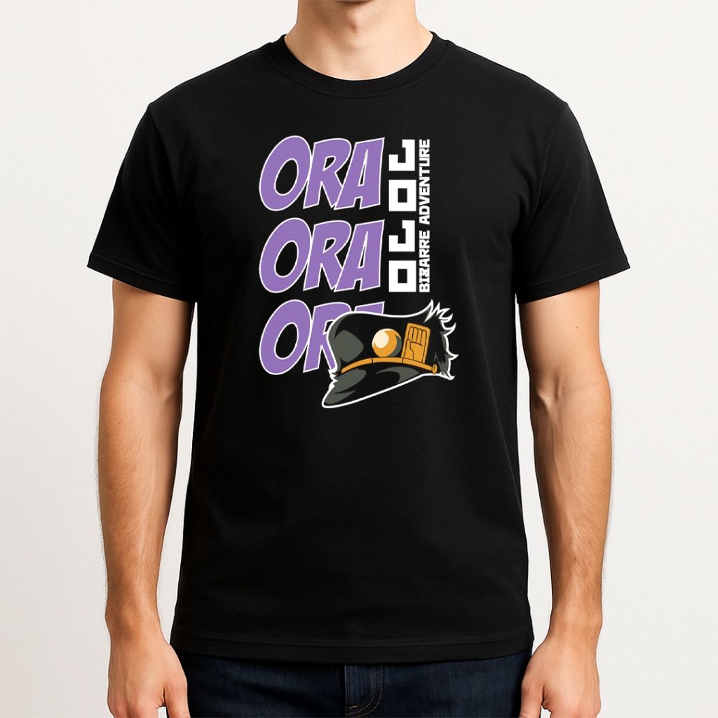 Camiseta Masculina Anime Ora Ora Jojo