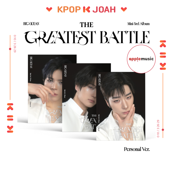 (Personal Ver.) Big Ocean [THE GREATEST BATTLE] 3rd Mini Album (4th Mar.2026)