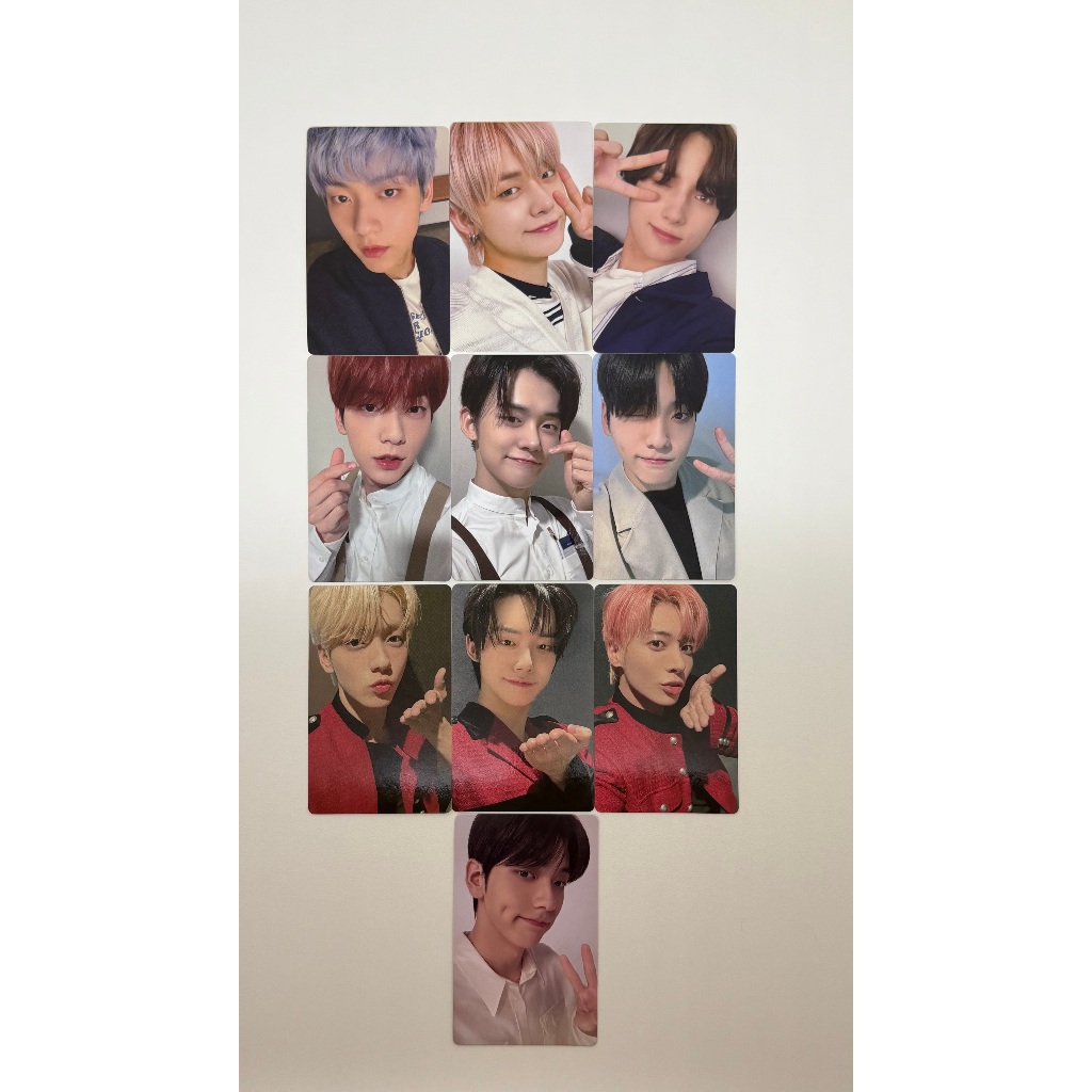txt tomorrow x together concert fanlive benefit photocard official original kpop