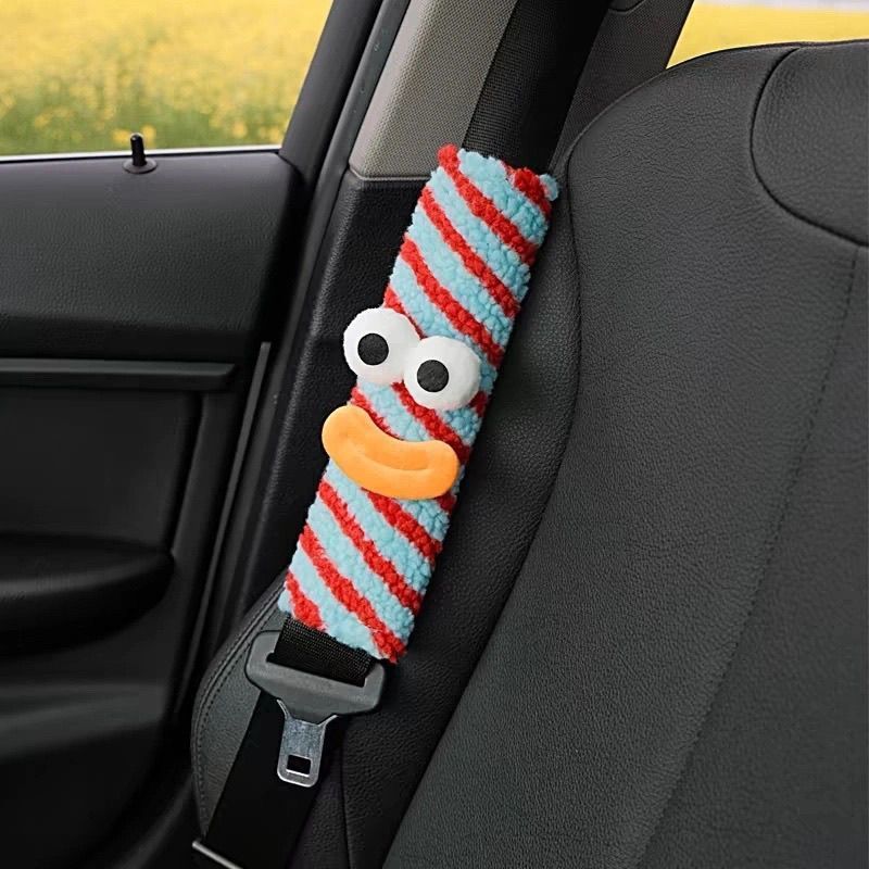 Monster Car Safety Belt Capa de ombro Decoração de cinto de segurança de carro