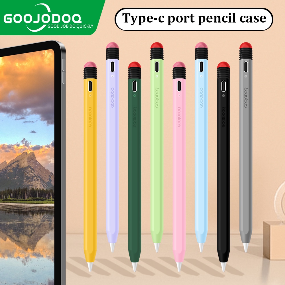 Nova Capa para Stylus GOOJODOQ - Proteção para Apple Pencil 2 e Canetas GOOJODOQ das 9ª a 13ª Gerações