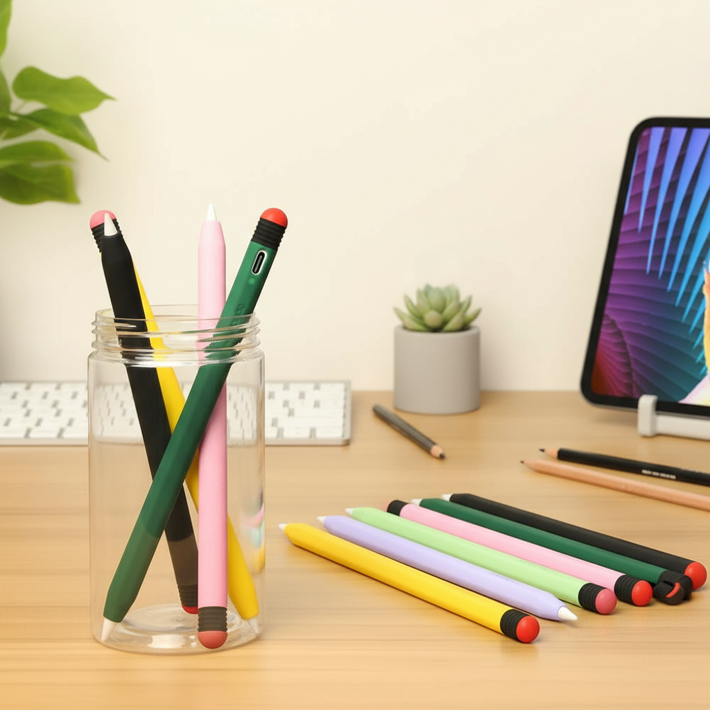 GOOJODOQ Capa para Estilete - Proteção para iPad Pencil 2 e Canetas GOOJODOQ de 9a a 13a Geração