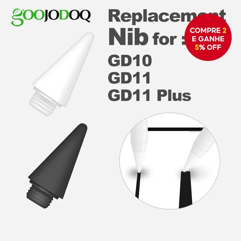 GOOJODOQ Stylus Pen Tips Pontas De Substituição Para Nanofibras Premium Da Série GD11 GD10 Sem Tela De Arranhões