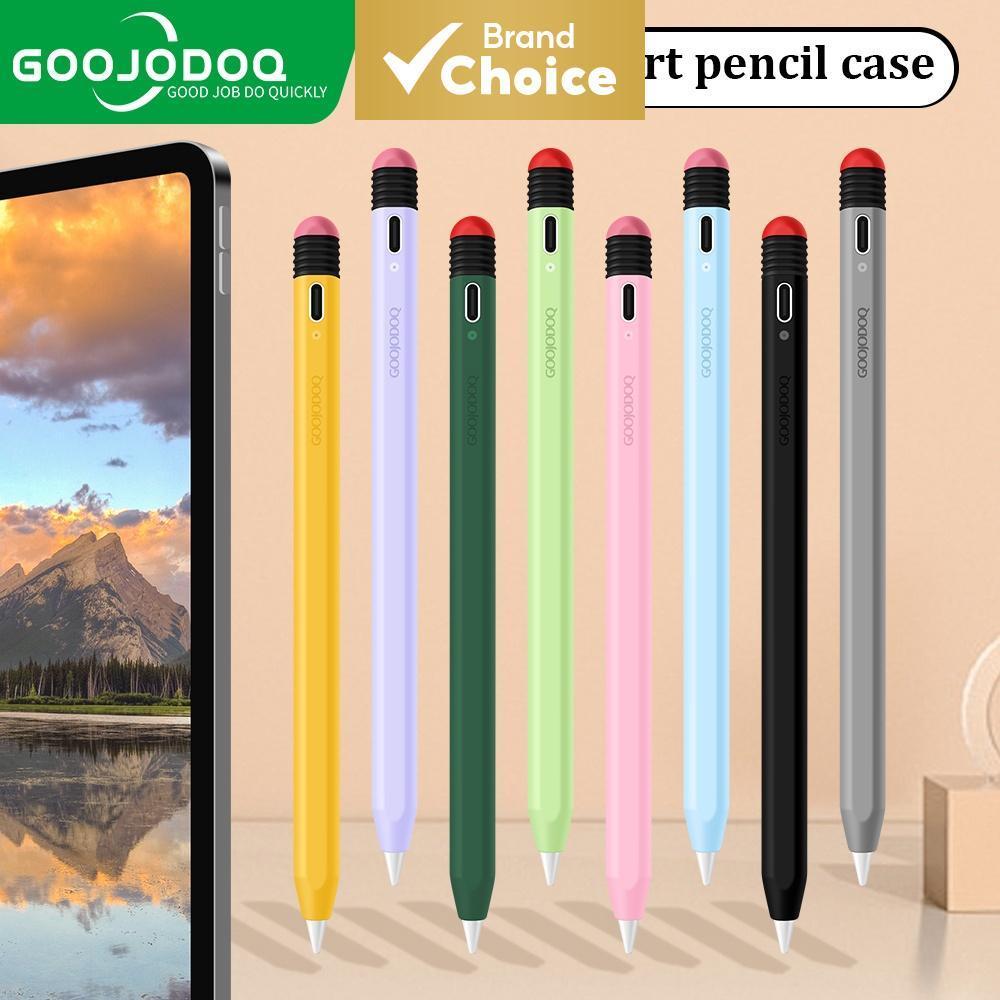 GOOJODOQ Estojo com Porta Tipo-C para Lápis iPad 2 e Goojodoq 3a-12a Geração