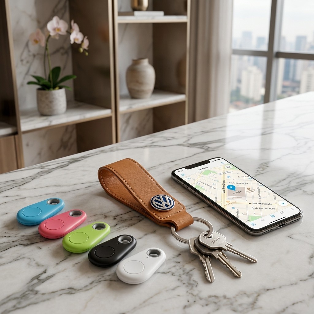 Localizador De Chaves E Carteira Bluetooth Rastreador Inteligente Mini Anti-Lost
