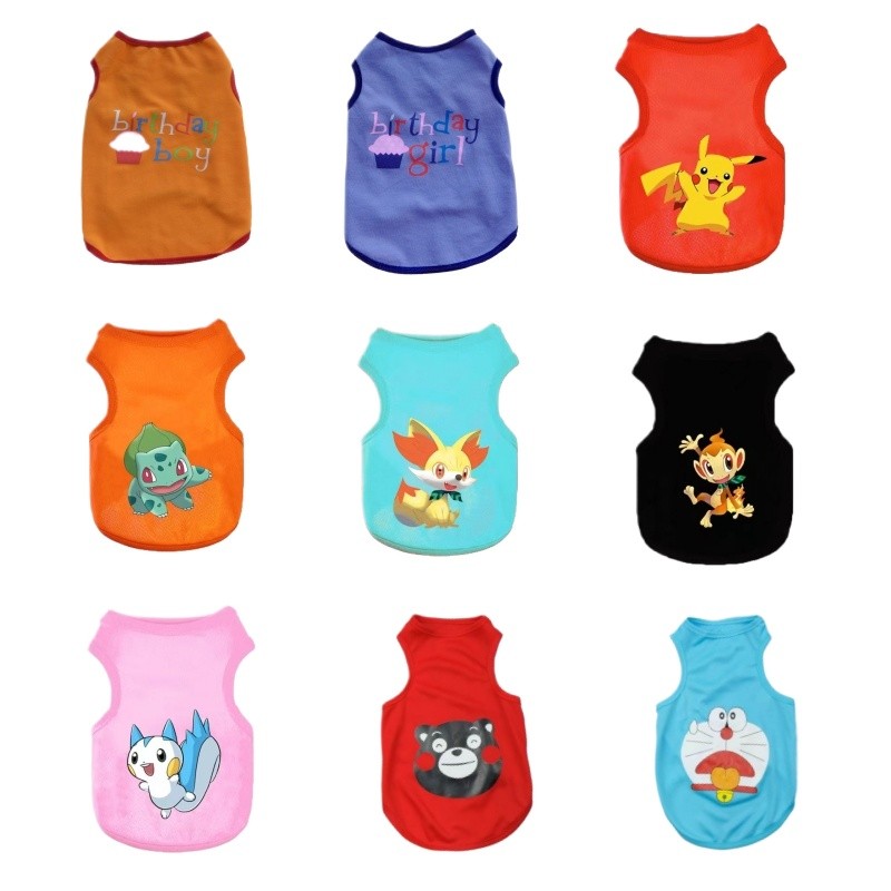 Novas Roupas Para Cães Primavera E Verão Colete Pequeno Animal De Estimação teddy cat Coelho