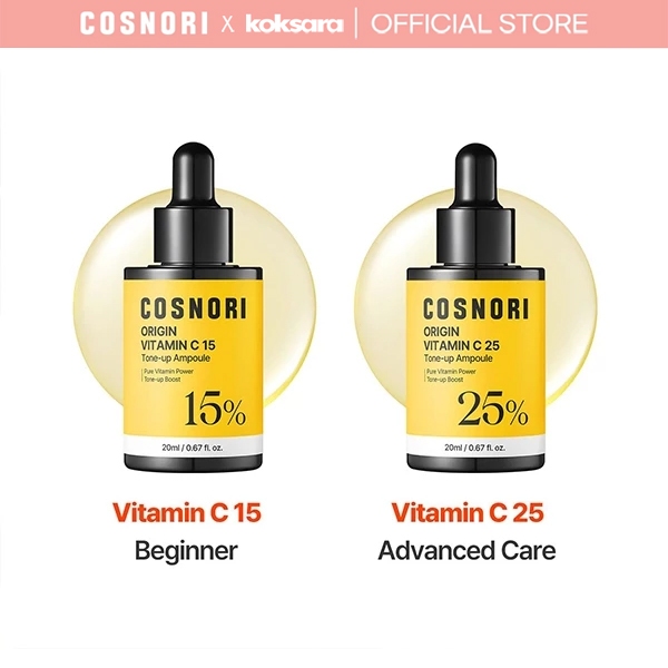[OFFICIAL] COSNORI Origin Vitamin Tone-Up Ampoule C15 / C25 20ml (2 Types)