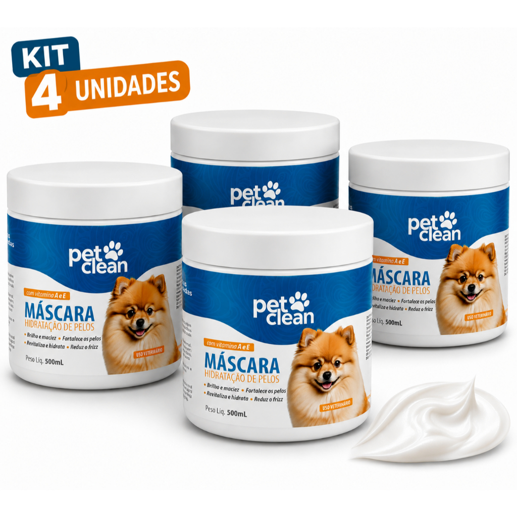 Mascaras Soft Line Pet Clean 500g Para Cães E Gatos