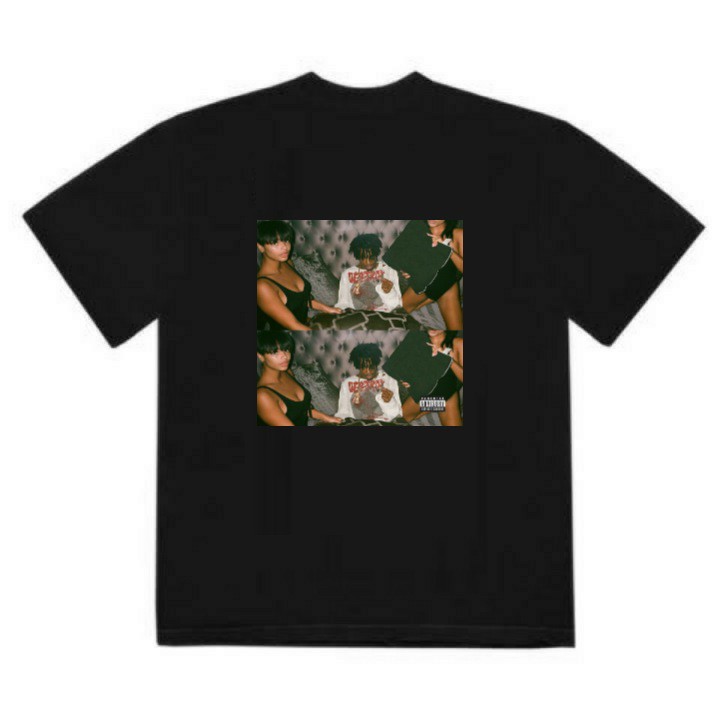 Camiseta Playboi Carti Self Titled Album Vintage Rapper hip hop whole lotta red