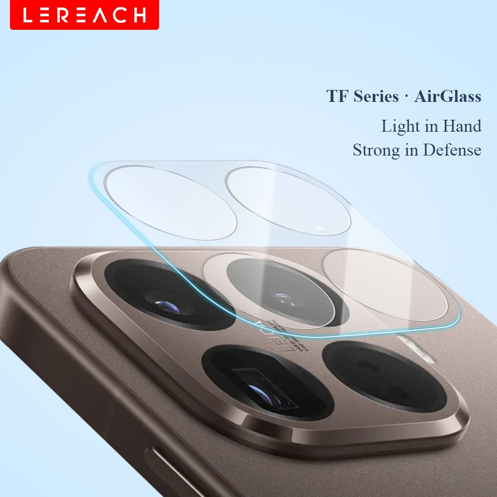 Lereach para Xiaomi 17T Pro/17T/15T Pro/15T – Protetor de Lentes Câmera, Vidro 0.3mm Ultra Fino, Anti-Queda Anti-Arran