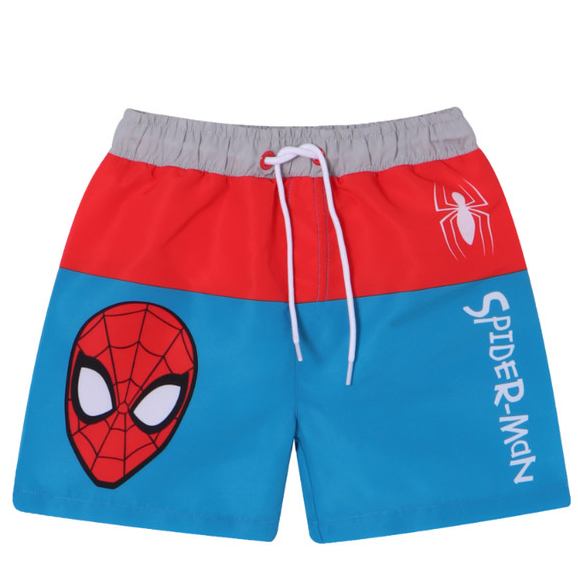 Shorts Infantil Praia Proteção UV Spiderman Marvel Licenciado