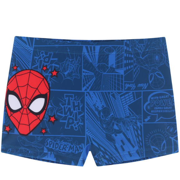 Sunga Short Infantil Praia Proteção UV Marvel Spiderman Licenciado
