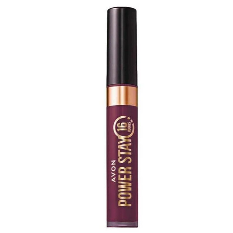 Batom Liquido Matte Longa Duração Power Stay Avon - 16 horas fixação