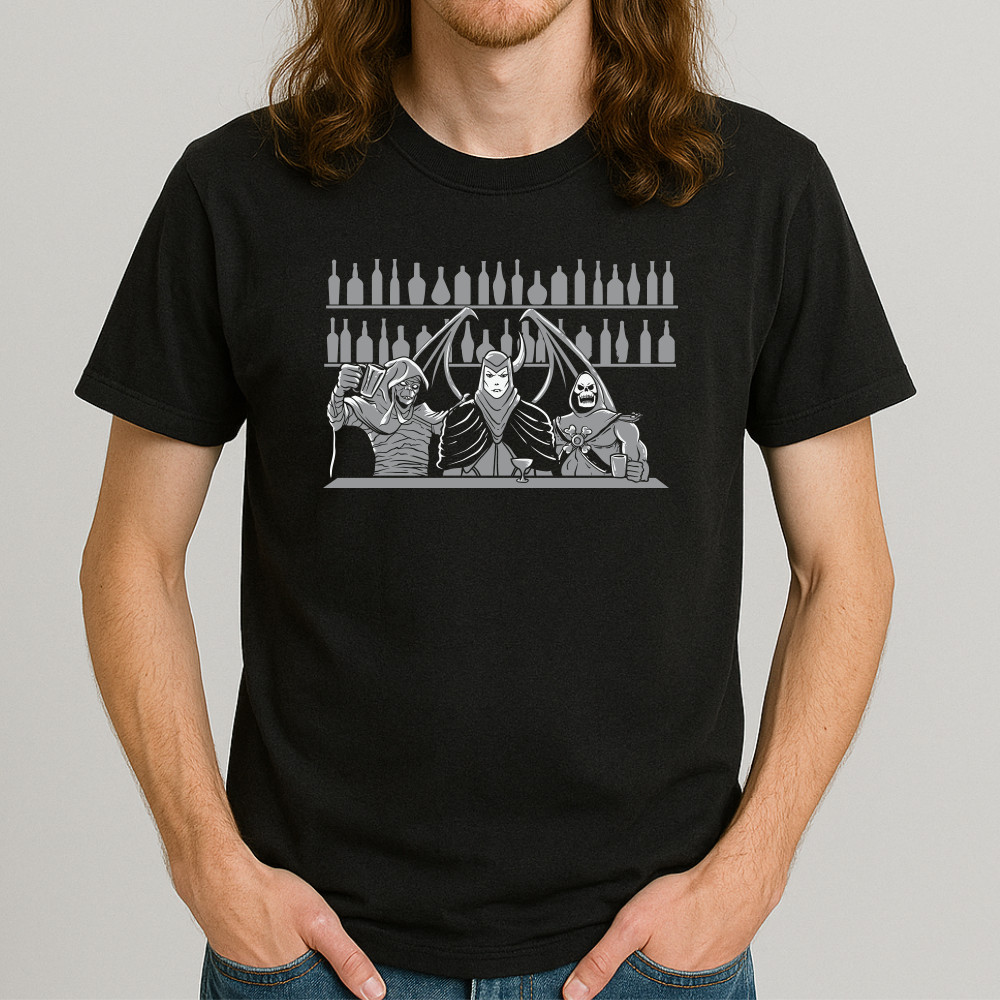Camiseta 80s VILLAINS HAPPY HOUR Tradicional