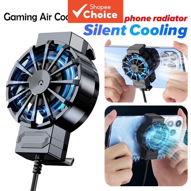 Mini Ventilador Portátil Universal para Celulares, Refrigerador Turbo Hurricane X16 para PUBG, Dissipador Android.