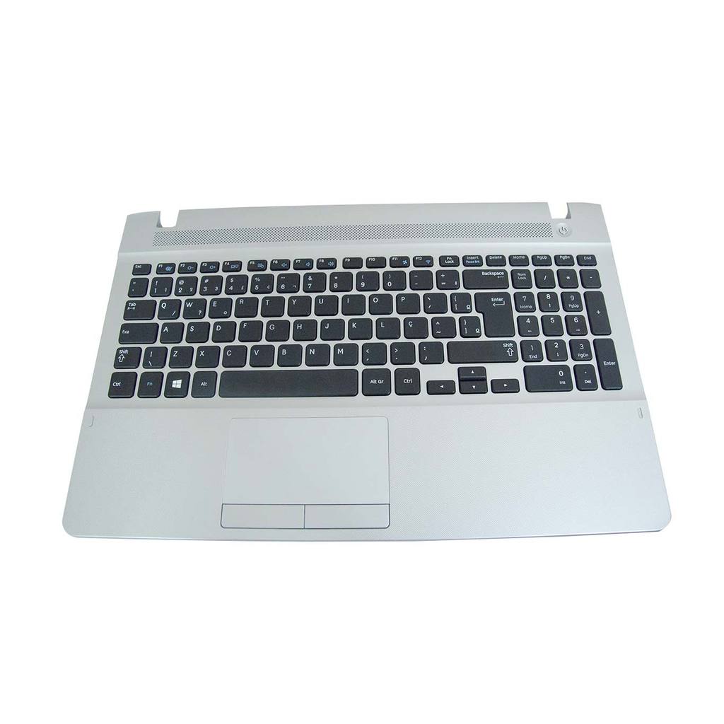 Teclado para Notebook Samsung Part Number 9Z.N4NSN.61B Com Top Cover