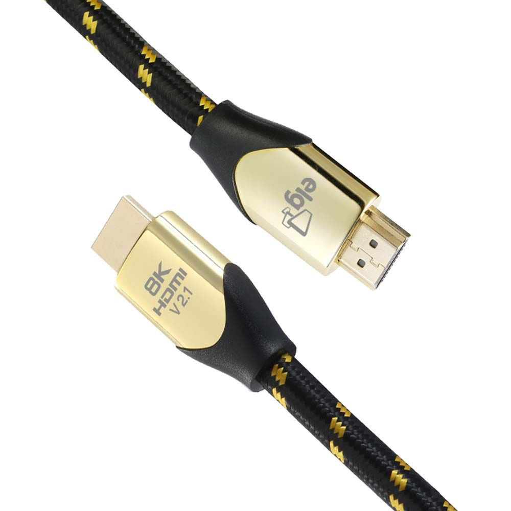 Cabo HDMI 2.1v 4K 8K Ultra High Speed com Ethernet 3 metros HS8K30 ELG
