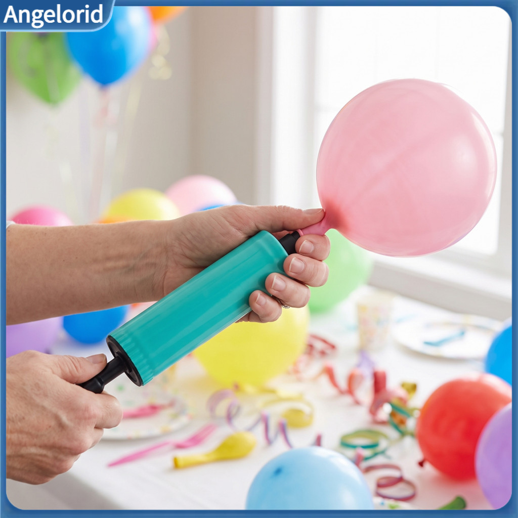 Hand Held Balloon Pump Portable Inflator 5pcs Dual Action – Handheld for Birthday Wedding Anniversary Party for Balloo