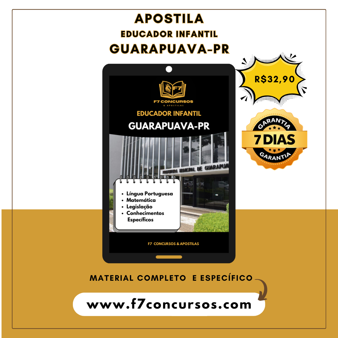 Apostila Educador Infantil Guarapuava