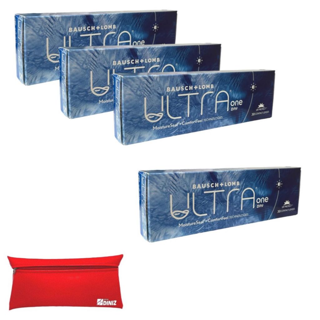 Lente De Contato Ultra 1 Day Uso Diário Combo 3+1 Grátis - Custo Beneficio