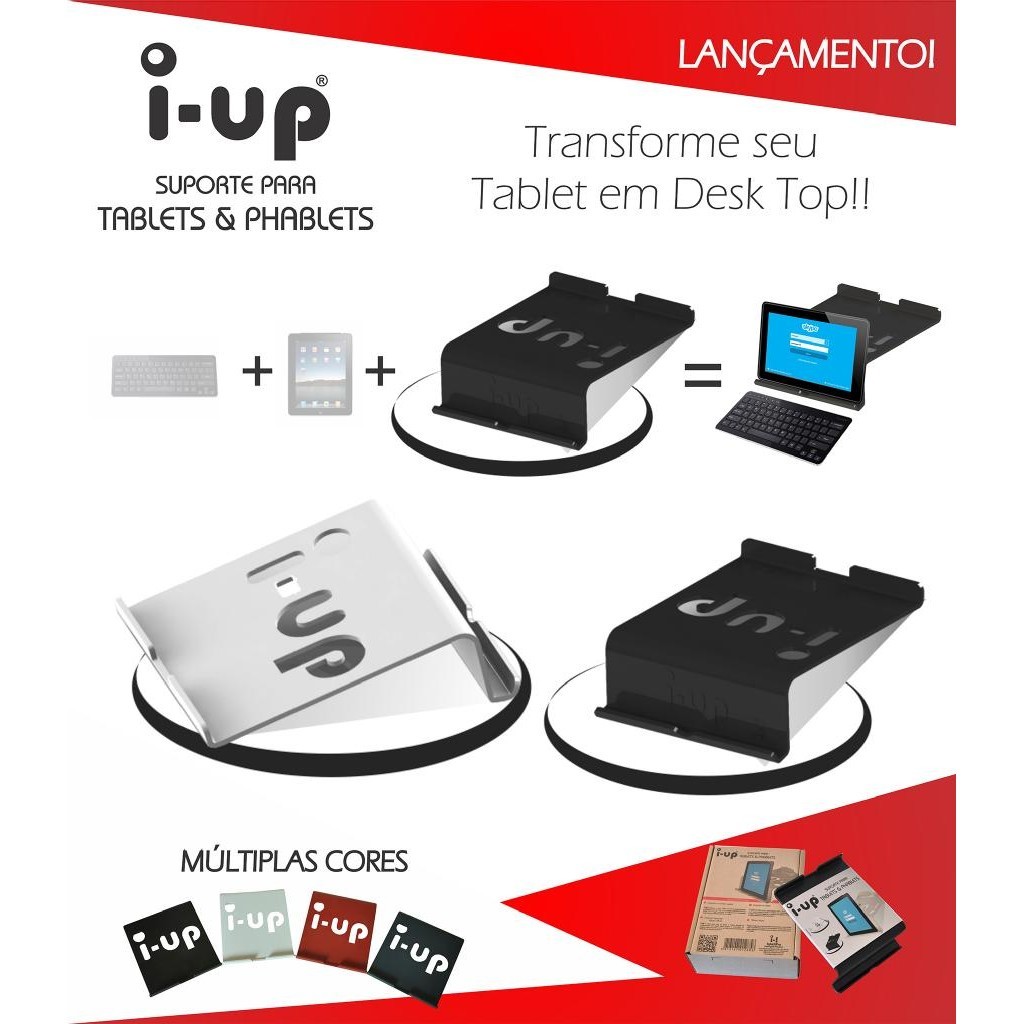 Suporte Para Tablets & Phablets i-iup Preto